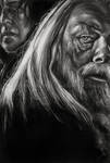 Dumbledore and Snape by GabrielleBrickey