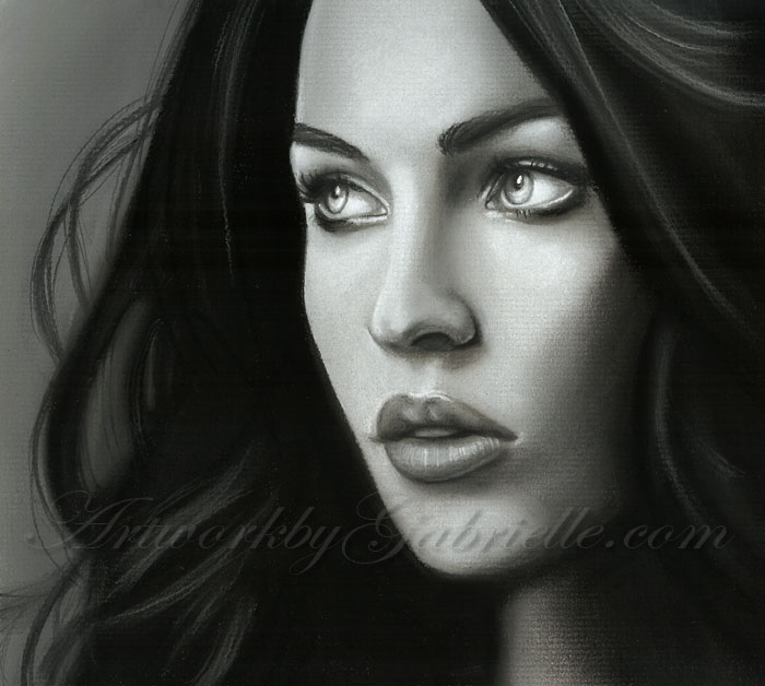 Megan Fox Drawing by GabrielleBrickey on DeviantArt