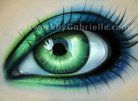 Green and Blue Eye