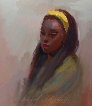Jasmine Oil Painting