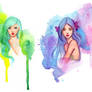 Watercolor Girls
