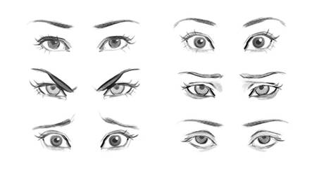 Eye Expressions Reference
