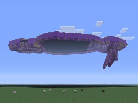 Minecraft Covenant Battle Cruiser