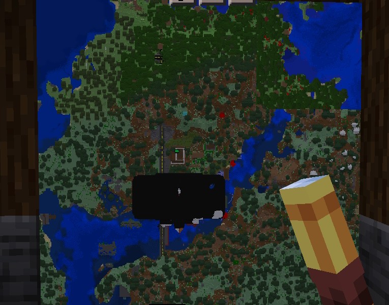 Minecraft In Game Map Mod