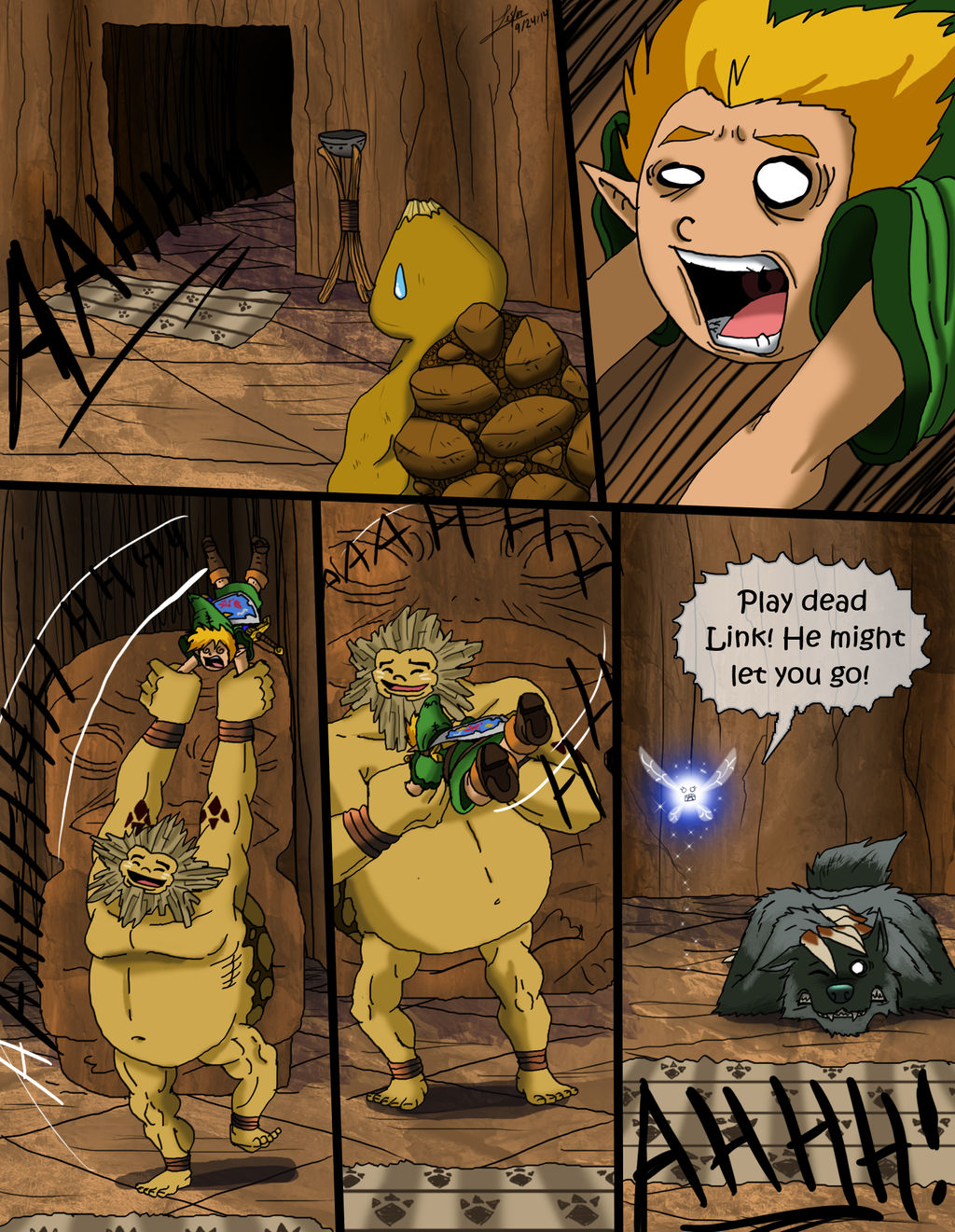 Legend of Zelda fan fic pg64