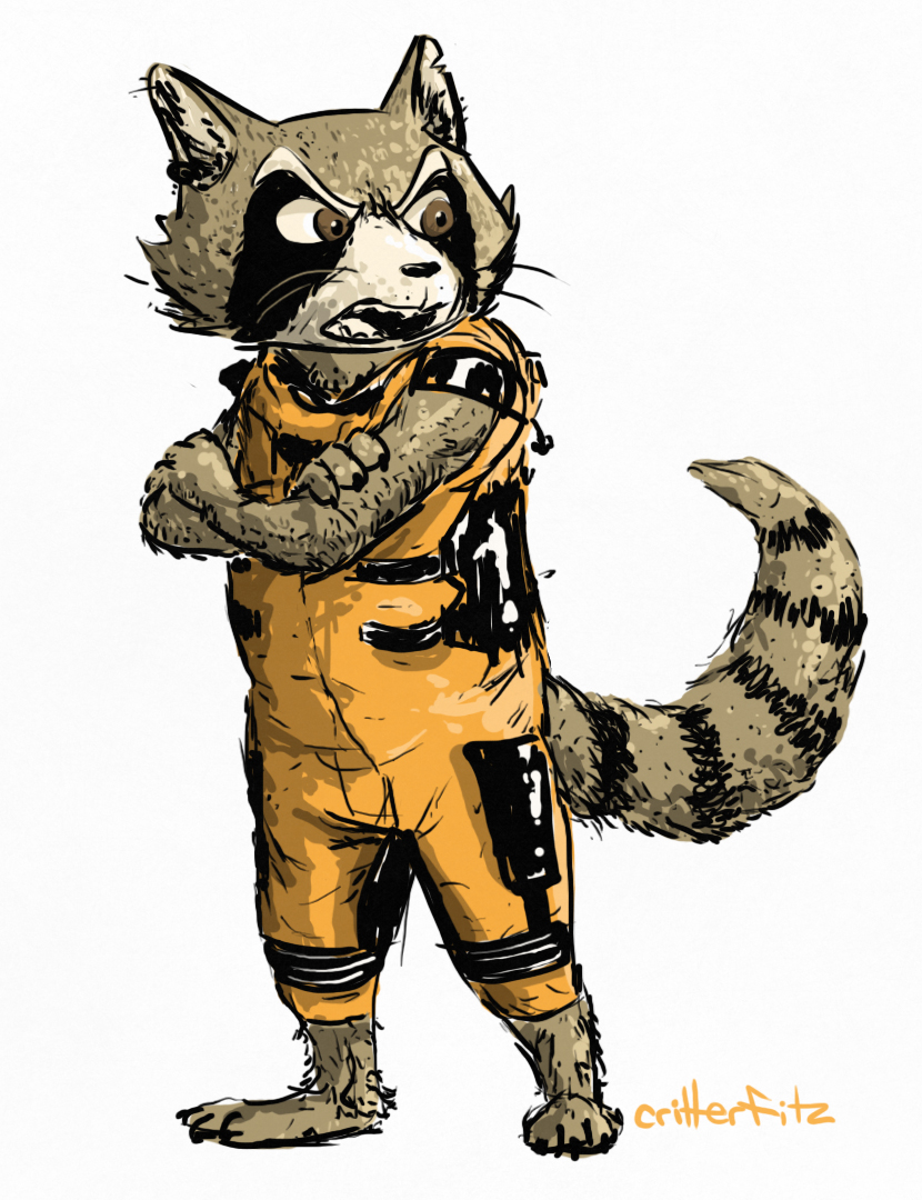 Rocket Raccoon!