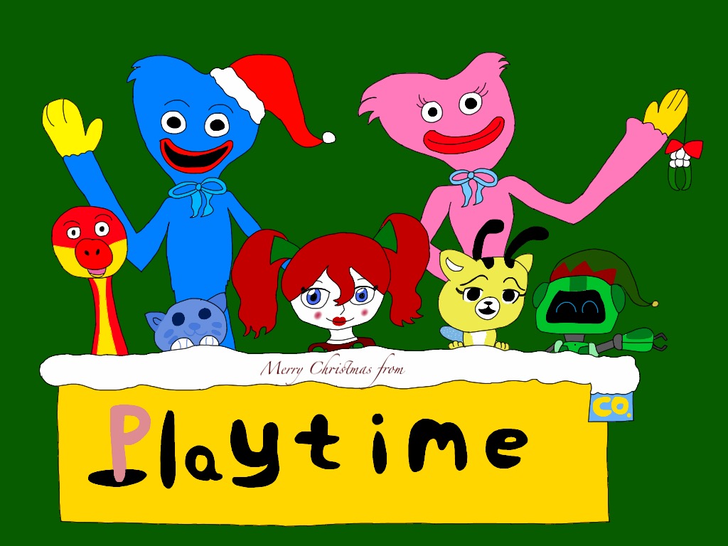 Playtime Co. Christmas Greeting by BeccaLupin on DeviantArt