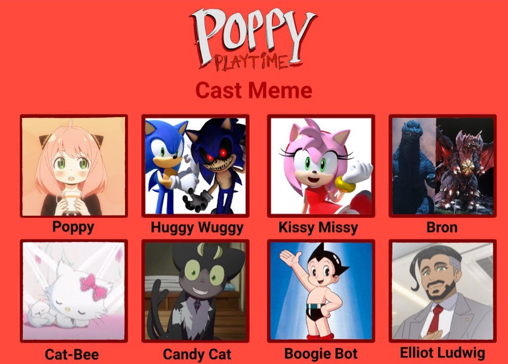 Guess the poppy playtime character by their desc - Test