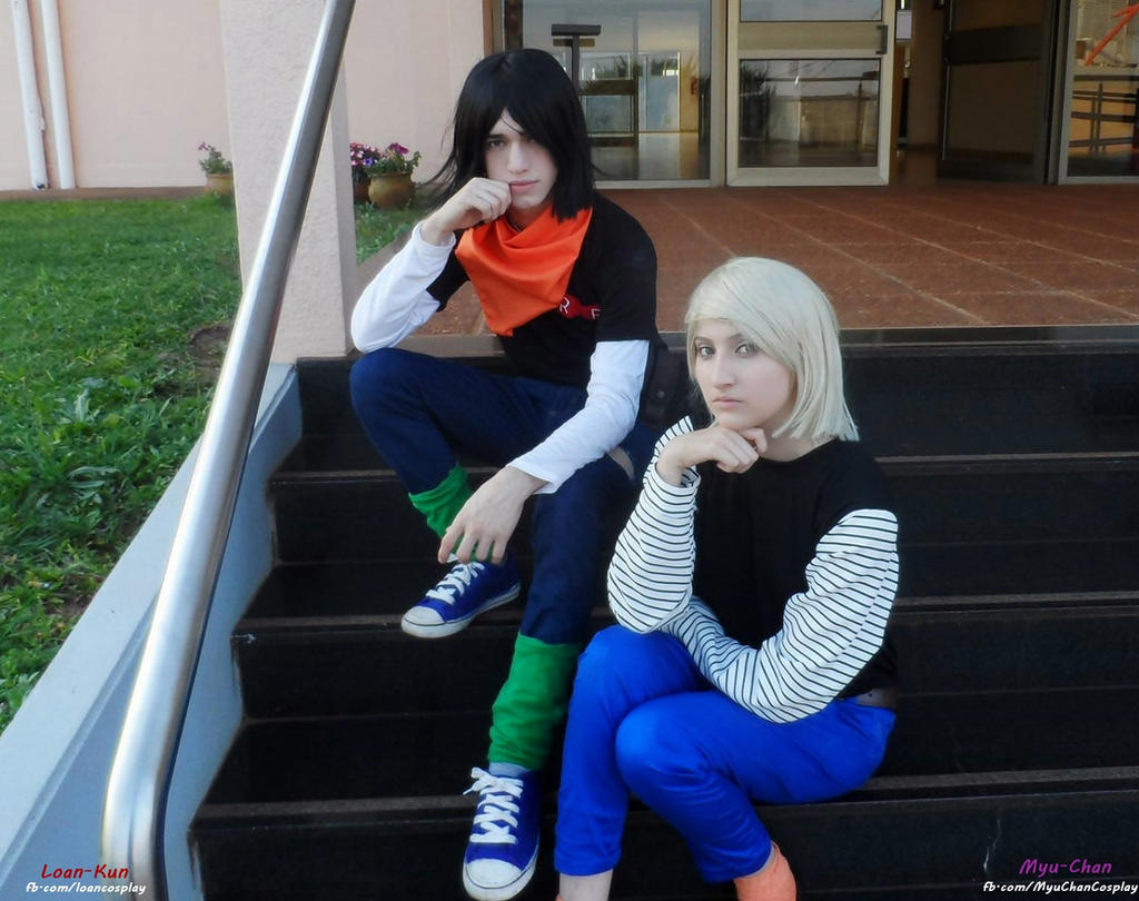 Androide 17 and Androide 18 - Cosplay -