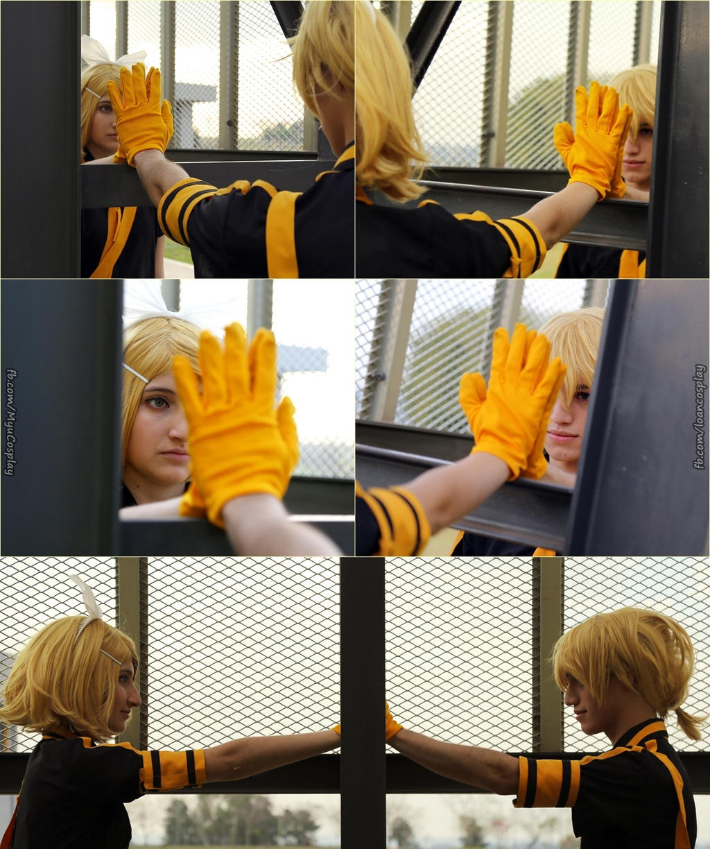 Kagamine Rin, Len ''Love is War'' Mirror - Cosplay