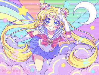 Colorful Sailor Moon