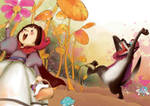 Little Red Riding Hood cont by 4leafcloverVN