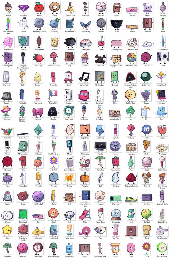 165 Objects by ProcyonDenebAnimator on DeviantArt