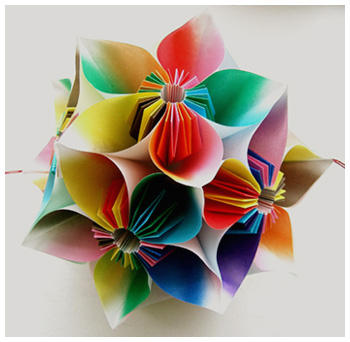 Psychedelic Kusudama