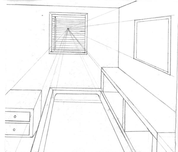 Bedroom perspective by gamerlana on DeviantArt