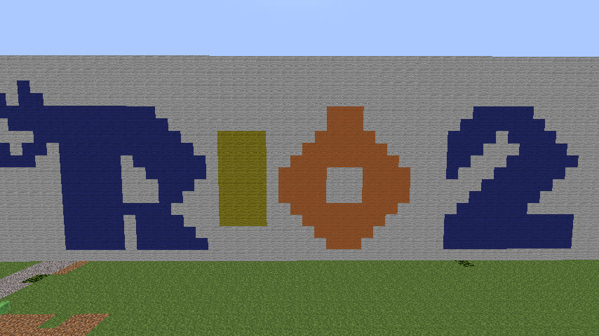 Minecraft:Rio 2 Logo by Jeffrey117 on DeviantArt