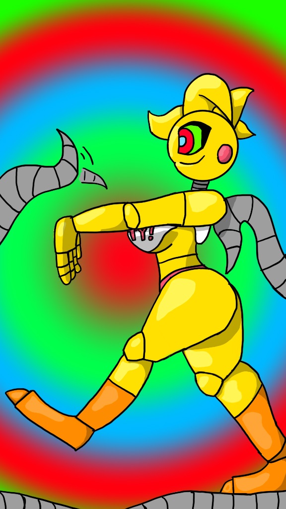 Five Nights at Freddy's Art Card 3 Chica by kevinbolk on DeviantArt