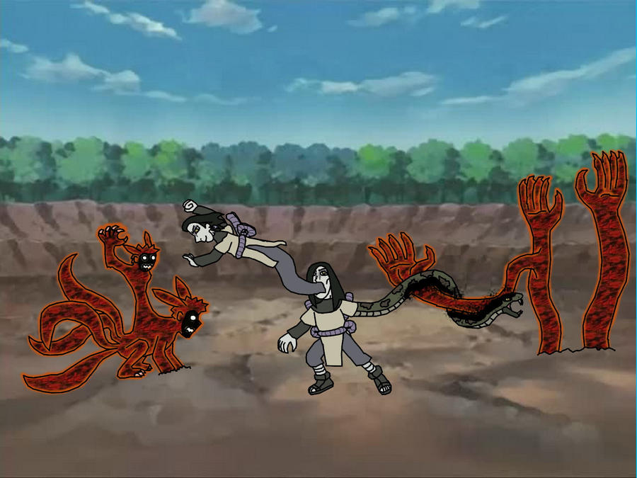 Naruto Classico PT4. Naruto e Sasuke vs Orochimaru #naruto