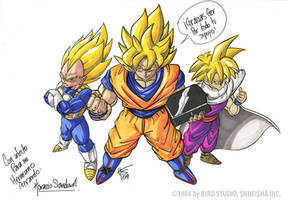 Goku and friends