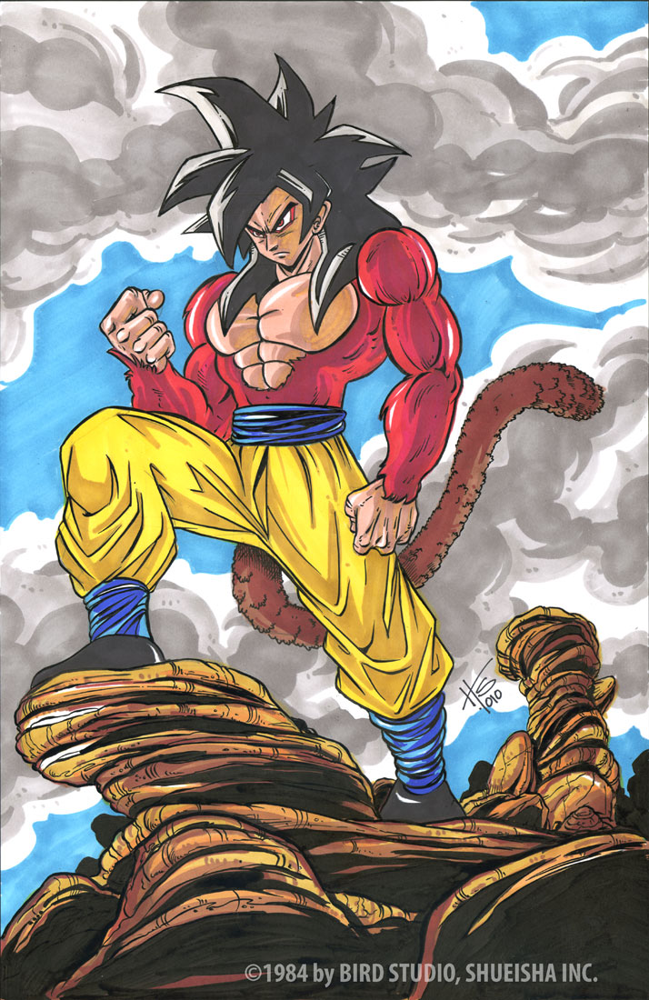 Goku fase 4. by Galtharllin on DeviantArt