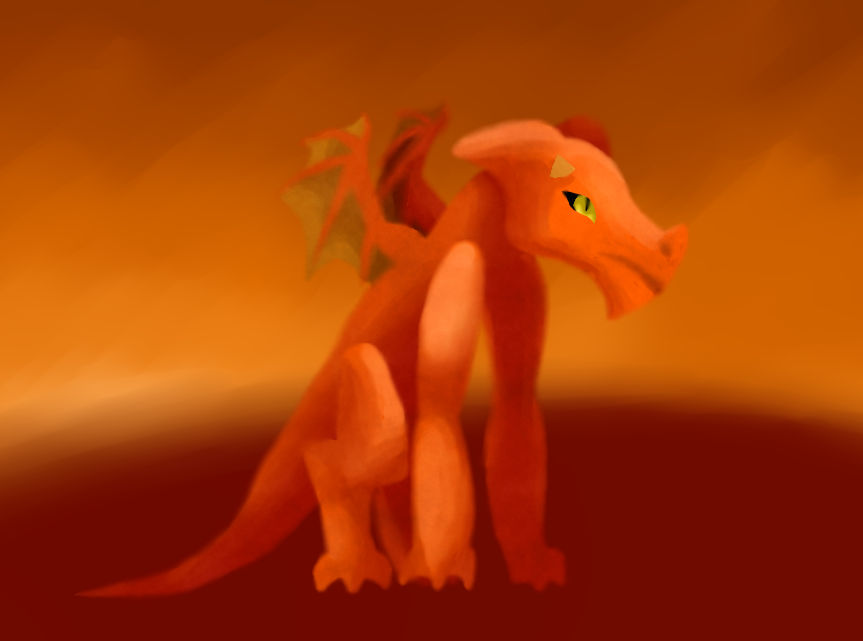 Baby Pure Fire Dragon by ArceusOpener on DeviantArt
