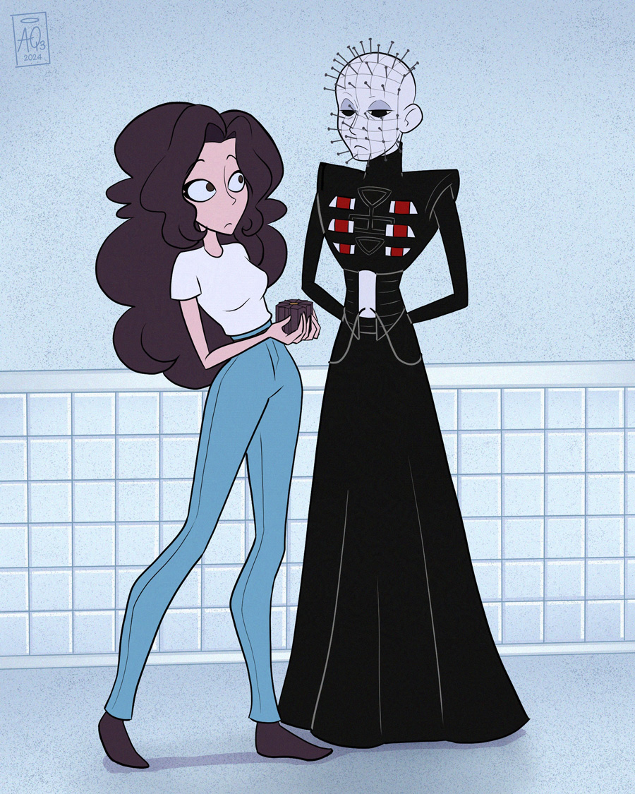 Deviantart Hell Raiser Helluva Hellraiser by AngelQueen13 on DeviantArt