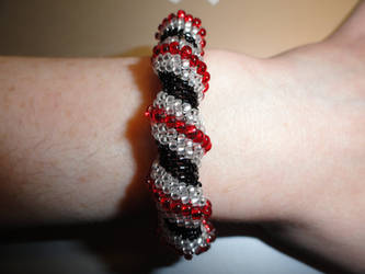 Red and Black Spiral