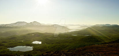 Overgaardsmountain panorama