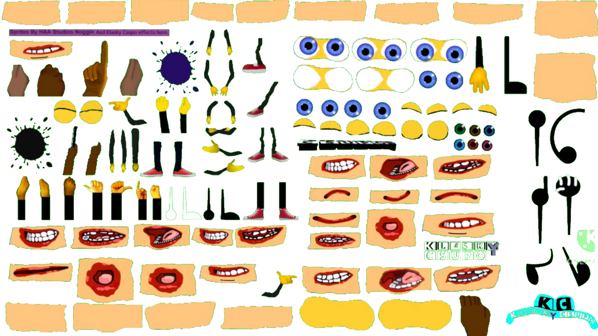My klasky csupo assets by jafet87 on DeviantArt
