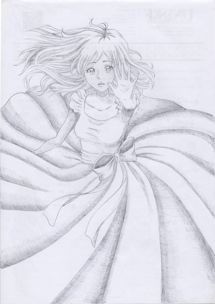 Anime girl long dress by CandyDFighter on DeviantArt