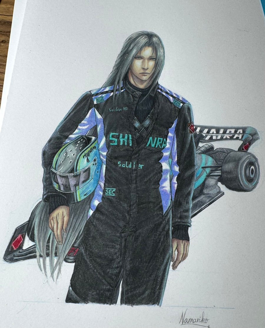 Sephiroth II Namariko FF7 x Formula1