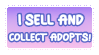 I sell and collect adopts stamp