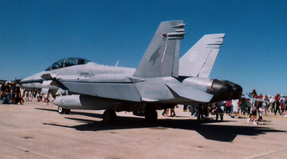 F/A-18 Side Rear by Jarndahusky