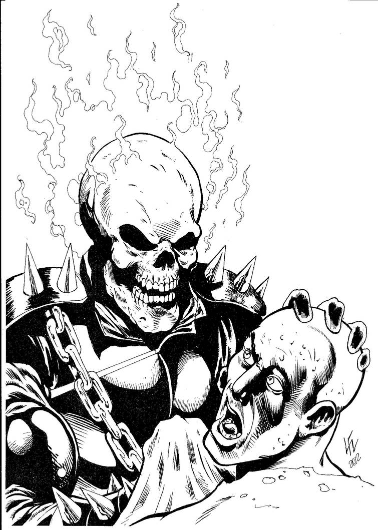 Ghost Rider Attacks by LeoLaino76 on DeviantArt