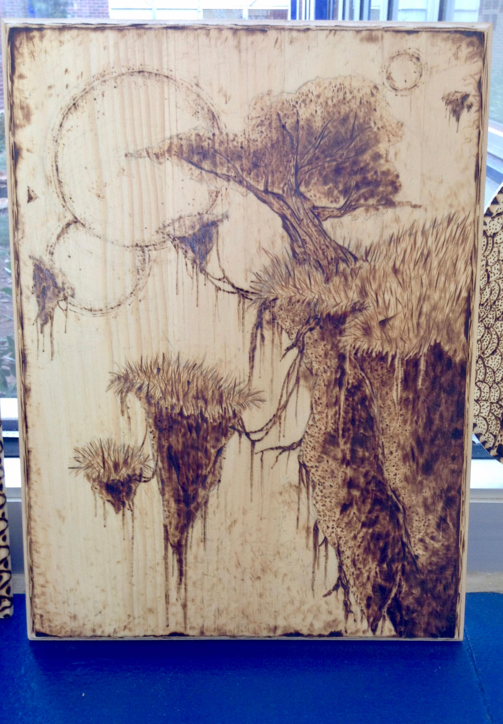 Floating Island Wood Burning by Alicia-Imagination