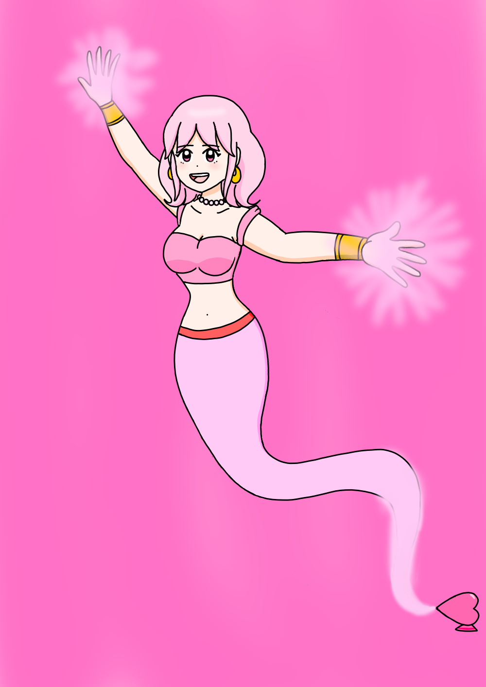 Amari Using Magic Mystical March Drawing (Amari) by AaronBrawnstone on DeviantArt