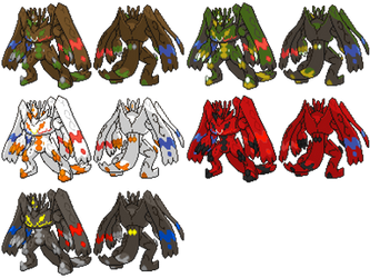 Perfect Zygarde Recolors #1