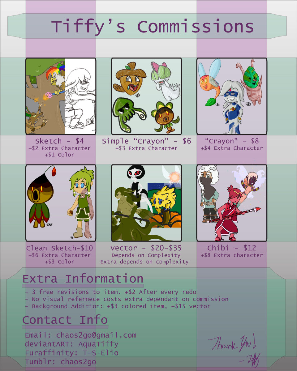 Commission Sheet - CLOSED