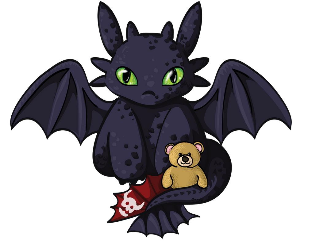 Teddy n Toothless by labrattish on DeviantArt