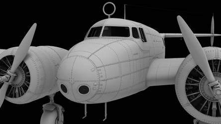 Lockheed Electra 10E - close up