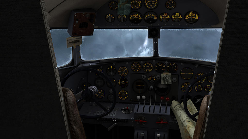 Lockheed Electra 10E (c. 1937) cockpit WIP by joshshapiro on DeviantArt