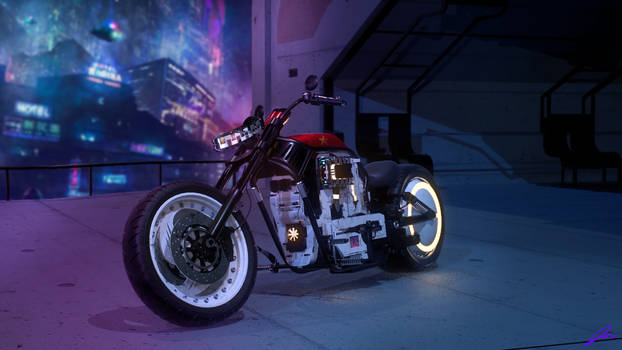 Red's Chopped Hyperbike