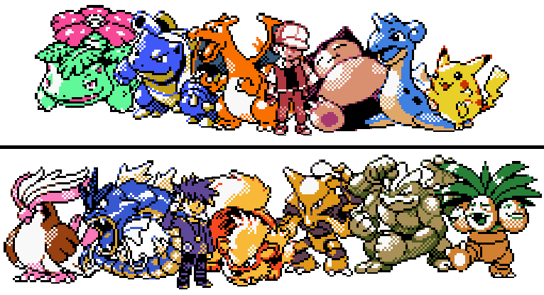 Red and Blue Oak (Pokemon Gold and Silver) by rbta123 on DeviantArt