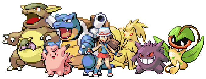 My Pokemon Fire Red Team by Wildcat1999 on DeviantArt