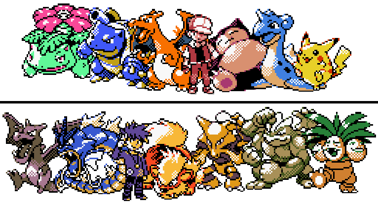 Pixilart - Pokemon Gold/Silver red by GoldH2O