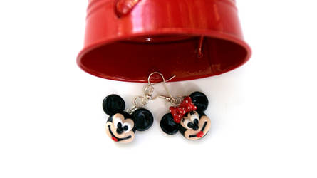 Mickey and Minnie Earrings