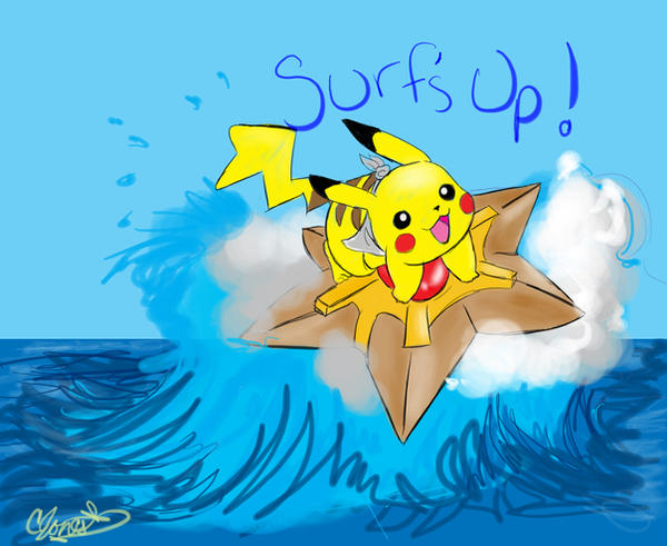 Surf's Up-Serena's Drawing