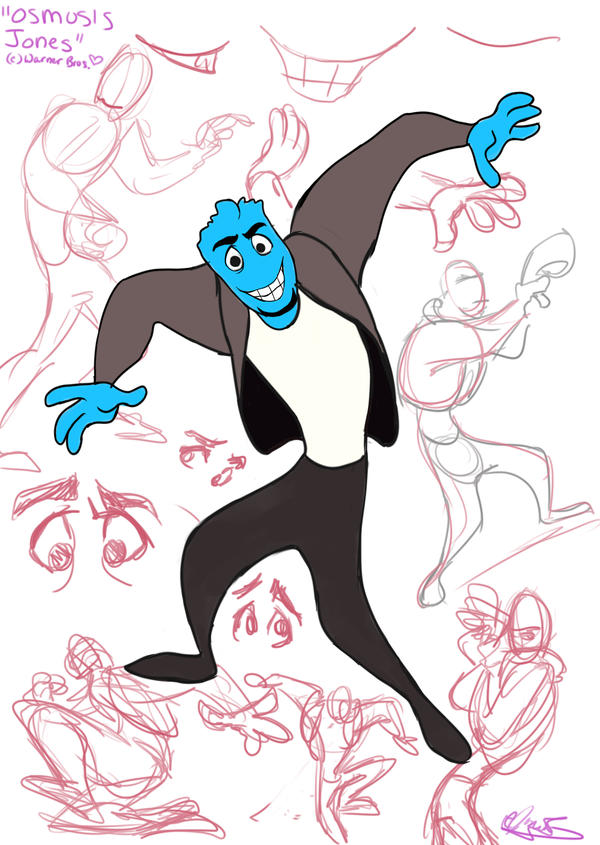 Osmosis Jones sketches