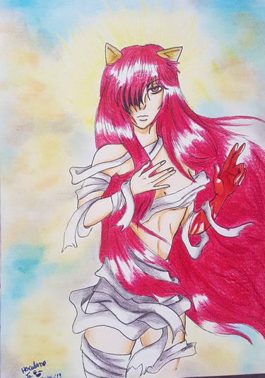 A drawing of mariko from elfen lied manga by Vicktor9 on DeviantArt