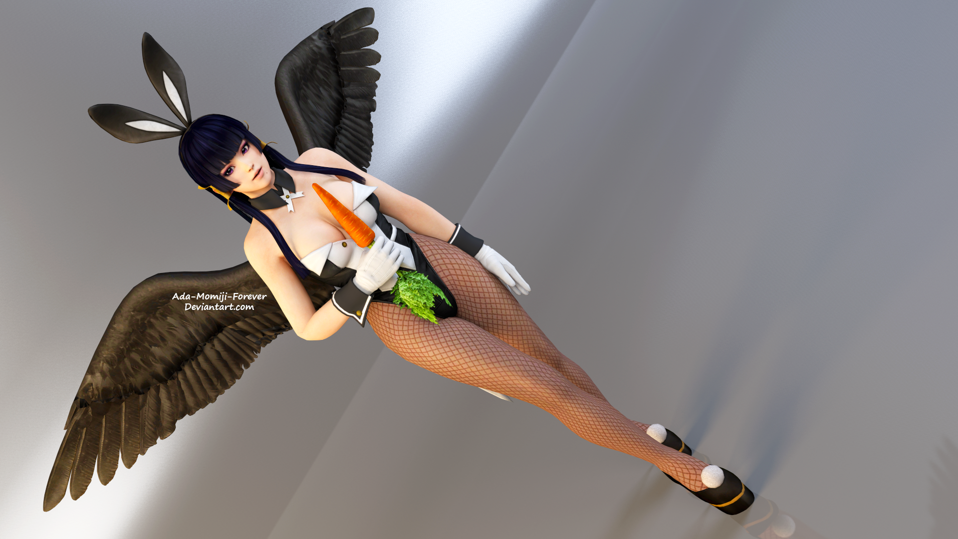 Nyotengu Bunny Outfit Render